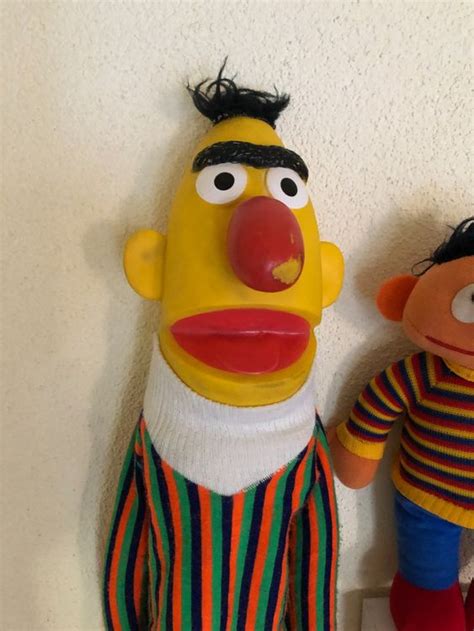 70er Sesame Street Sesamstrasse Bert Ernie Puppen Figuren Kaufen