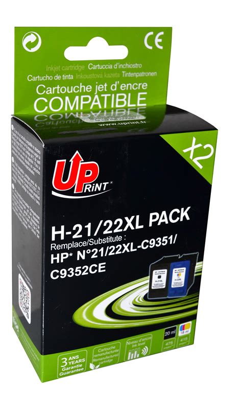 Cartouche Jet d'encre HP 21 / HP 22 - 123CONSOMMABLES