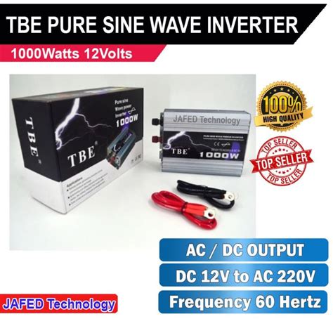 Jafed W V Tbe Pure Sine Wave Inverter Offgridfvy Lazada Ph