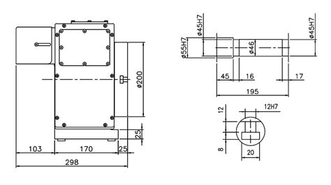 RDS200L TE SHIN Precision Technology Best Rotary Indexing Table Supplier