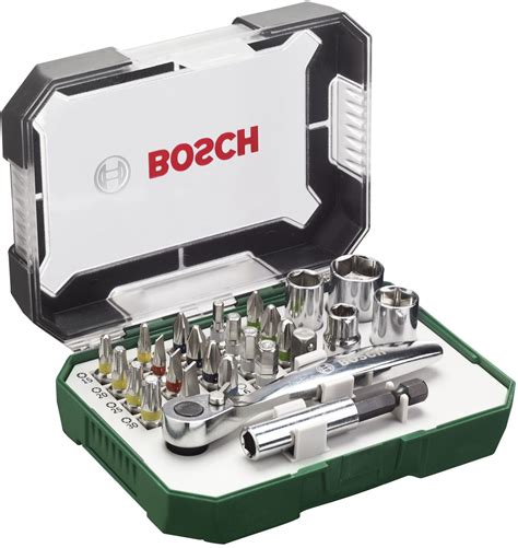 Bosch Schrauberbit Und Ratschen Set Tlg Ab