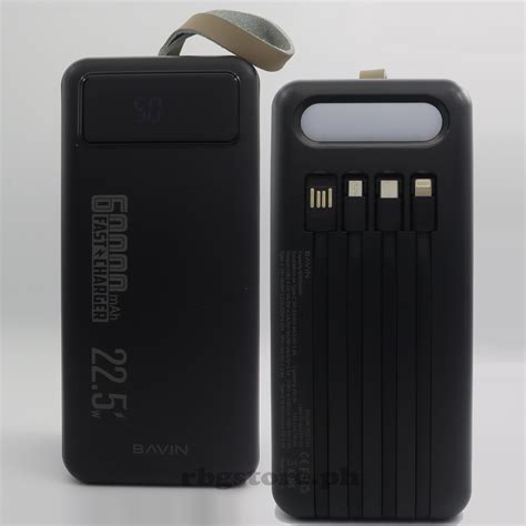 Bavin 60000 MAh Powerbank RBG Computers Cellshop And Enterprises