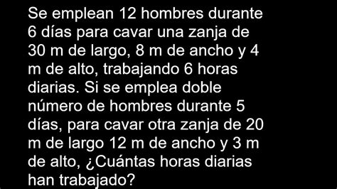 Se Emplean Hombres Durante D As Para Cavar Una Zanja De M De