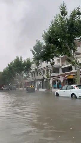 Inundación de la Avenida de la Fontana en el Arenal de Xàbia YouTube