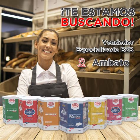 Nuevas Oportunidades De Empleo Vendedor Especializado B B Ambato