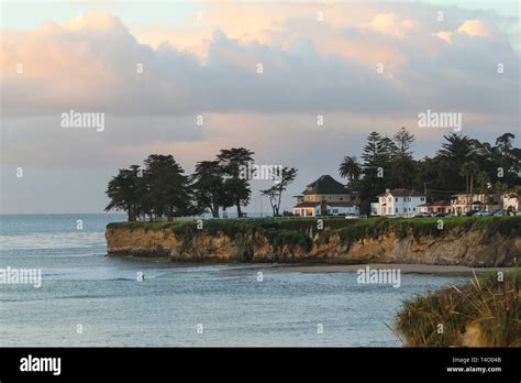Sunset Santa Cruz California United States Stock Photo Alamy