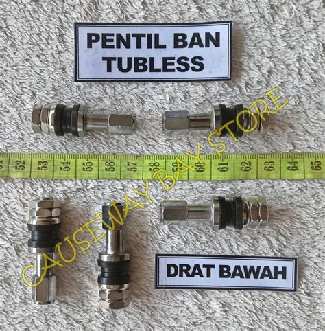 PENTIL BAN TUBELESS PANJANG BESI DRAT BAWAH Lazada Indonesia