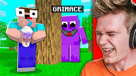 Grimace Troll Na Widzu Minecraft Extreme Youtube