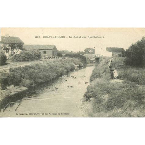 Ch Telaillon Plage Le Canal Des Boucholeurs Avec Canards Cartes