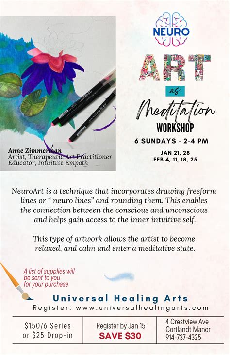 Jan 21 Neuro Art As Meditation Peekskill Ny Patch