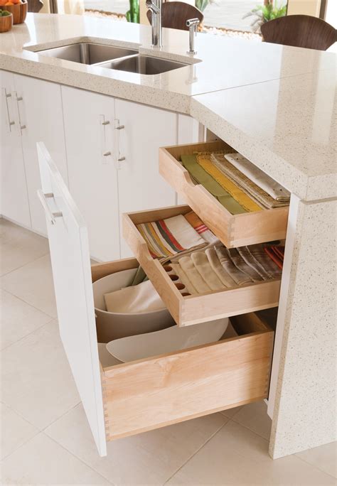 Kraftmaid Full Access Base With Tiered Storage