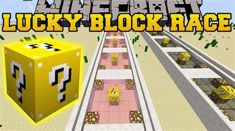 Minecraft DEADLIEST LUCKY BLOCK RACE Lucky Block Mod Modded Mini