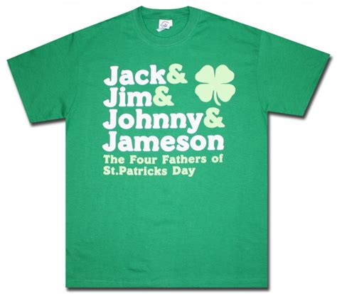 Saint Patricks Day Four Fathers T Shirt