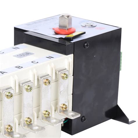 Pole Dual Power Automatic Transfer Switch Changeover Transfer Switch