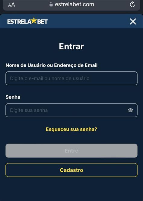 Estrela Bet Cadastro Siga Este Passo A Passo Para Criar Sua Conta A