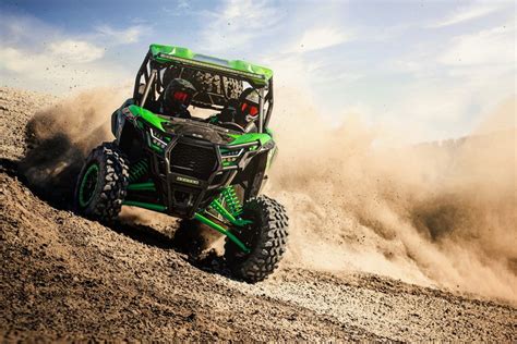 kawasaki team green  utv racing contingency utv action magazine