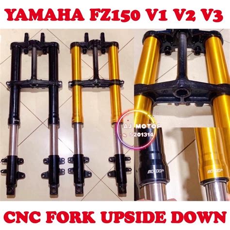 79CM UPSIDE DOWN FRONT FORK SET CNC YAMAHA FZ150 V1 V2 V3 FZ T TUBE