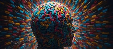 premium photo  colorful perspective   human mind immersed