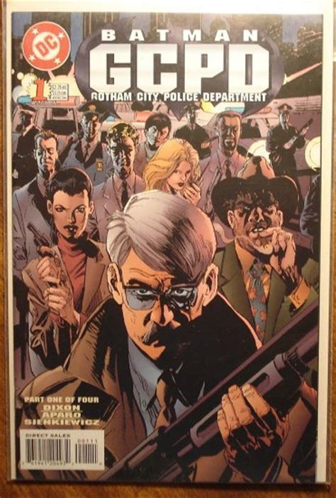 Batman Gotham City Police Department Gcpd 1 Comic Book Dc Comics