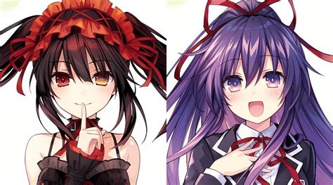 Kurumi Tokisaki Y Tohka Yatogami Protagonizan Una Sensual Colaboraci N