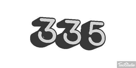 335 Number Animated GIF Logo Designs