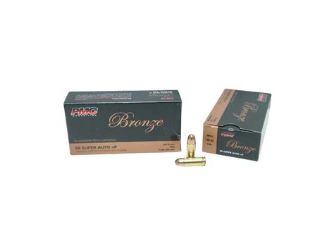 PMC 38 Super Auto P FMJ 130 Grain 50 Ct Box