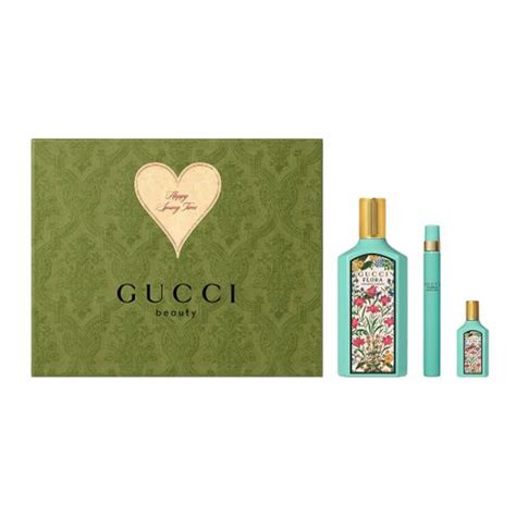 Set Nước Hoa Gucci Flora Gorgeous Jasmine Eau De Parfum 100ml 10ml