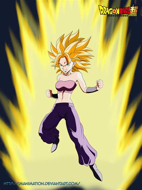 Dragon Ball Super Caulifla Super Saiyan By Imanimation On Deviantart