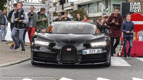 3 5M Bugatti Chiron Causes CHAOS In Knokke Heist YouTube