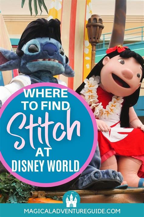 Where To Find And Meet Stitch At Disney World 2024