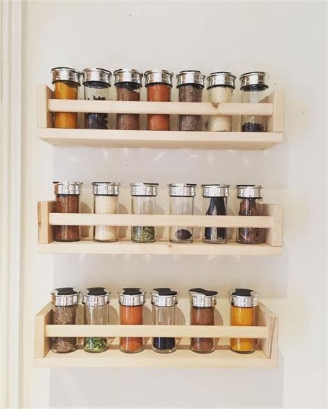 Coolest Spice Rack Ideas For Minimalist Kitchen Wooden Spice Rack