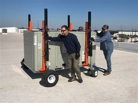 HVAC Rooftop Unit Lift The RTU 2500 Lift System