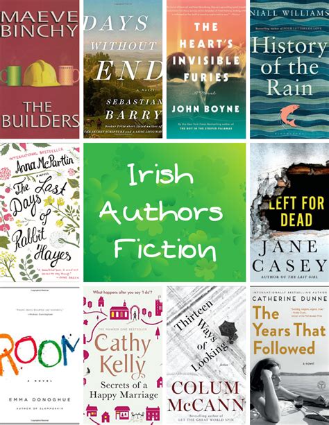 Book List a Day: Fiction by Irish Authors