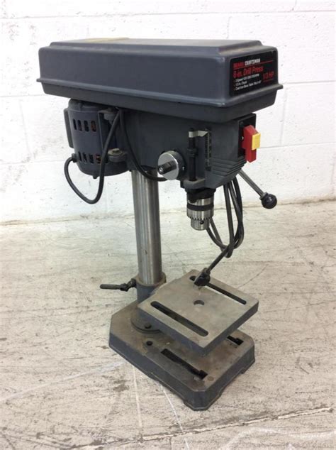 Sold At Auction Sears Craftsman 8in Drill Press