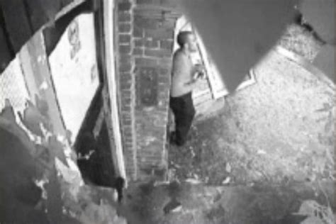 Chilling Cctv Footage Shows Moments Before Robber Sexually Assaults