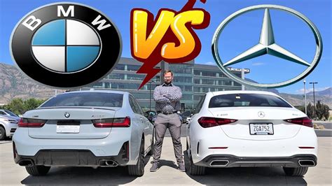 2024 Mercedes C Class Vs 2024 Bmw 3 Series Which Drives The Best Youtube