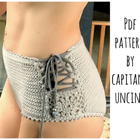 Pdf File For Crochet PATTERN Marina Crochet Bikini Bottom Etsy