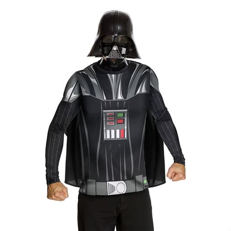 Star Wars Mens Darth Vader Halloween Costume Walmart Walmart