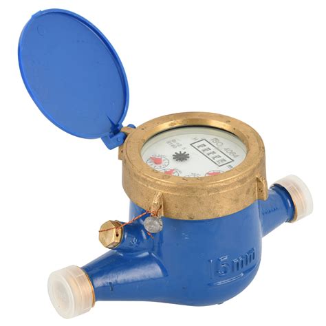 Brass Multi Jet Dry Type Water Meter With Bi Directional Function