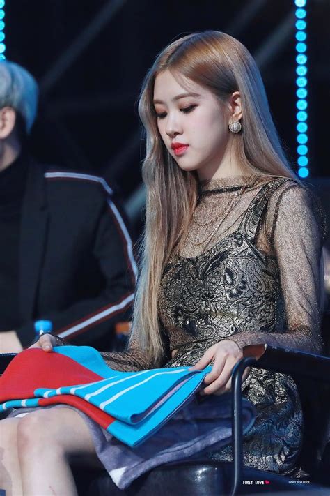 190105 33rd Golden Disc Awards RosÉ Blackpink Fashion Blackpink