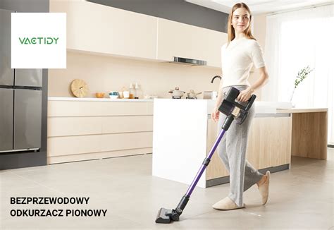 Odkurzacz Pionowy Vactidy V8 Pro Bezprzewodowy 25 KPa Home Biedronka Pl