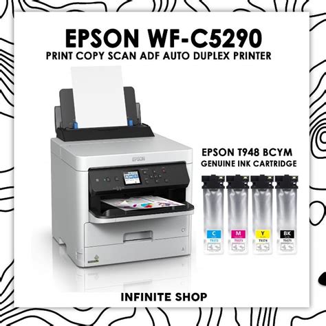 Epson Workforce Pro Wf C5290 Wi Fi Duplex Inkjet Printer Computers And Tech Printers Scanners