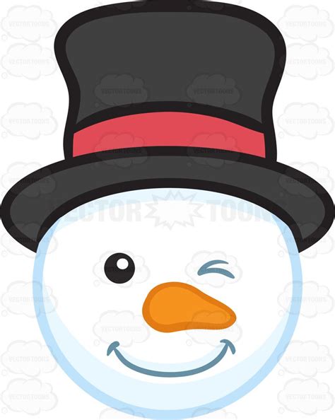 Snowman Face Clipart at GetDrawings | Free download