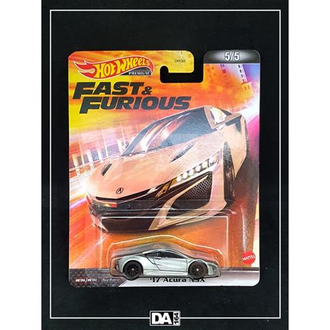 HOT WHEELS Fast Furious Acura NSX Card Bent Soft Corner Shopee Malaysia
