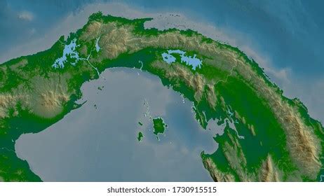 4 Mapa Fisico Panama Images Stock Photos And Vectors Shutterstock