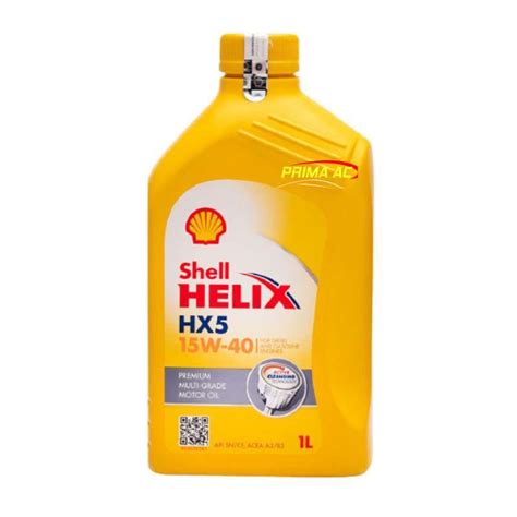 Jual Oli Mesin Shell Helix Hx 5 Berholog Ori Sae 15W 40 Kemasan 1 Liter