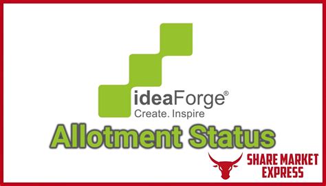 IdeaForge IPO Allotment Status Check Online GMP