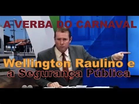 Wellington Raulino E A Seguran A P Blica Do Piau Youtube