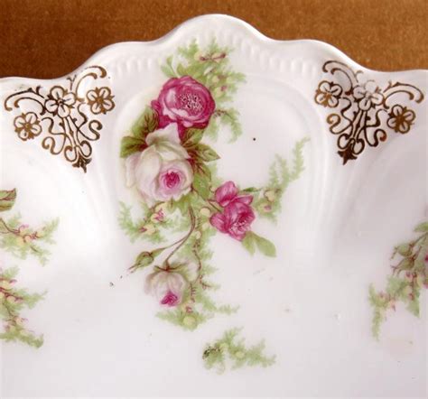 ANTIQUE BAVARIAN 9 PLATE Z S C Bavaria 1910sZeh Etsy