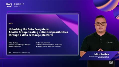 AWS Summit ASEAN 2022 Unlocking The Data Ecosystem Aboitiz Group